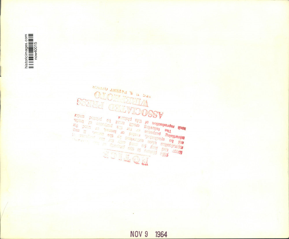 1964 Press Photo Soviet Rockets in Revolution Celebration Parade, Moscow