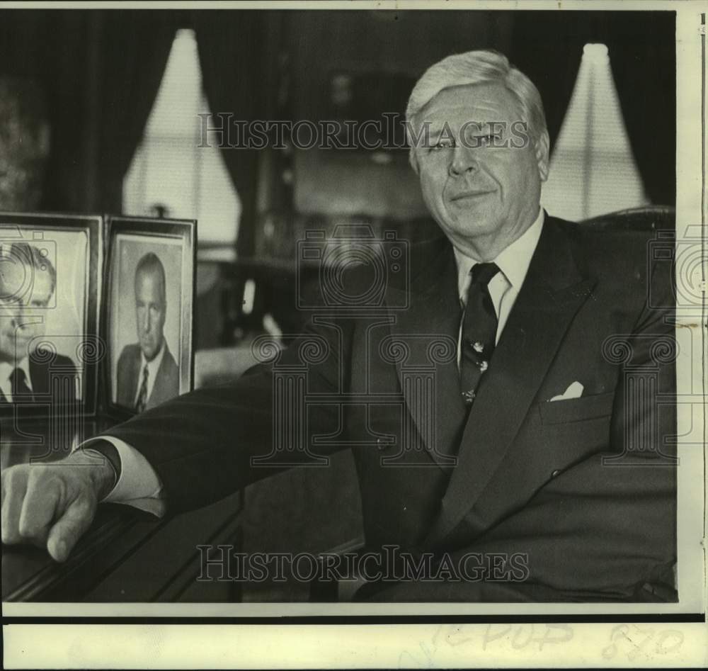 1972 Press Photo Interior Secretary Rogers C.B. Morton - now40533