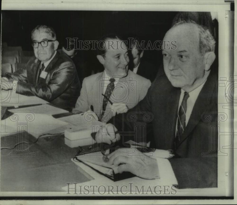 Load image into Gallery viewer, 1967 Press Photo Organization of American States Meeting Participants, Argentina
