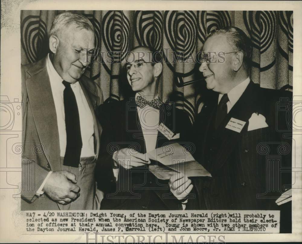 1950 Press Photo Annual Convention of American Society of Newspaper Editors- Historic Images