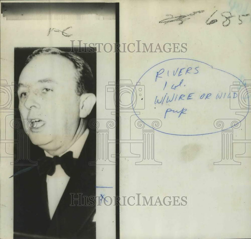 Load image into Gallery viewer, 1967 Press Photo Former Governor of Georgia E.D. (Ed) Rivers. - now45968
