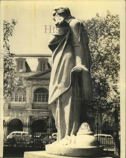 Press Photo Statue at Jackson Square - nox01328