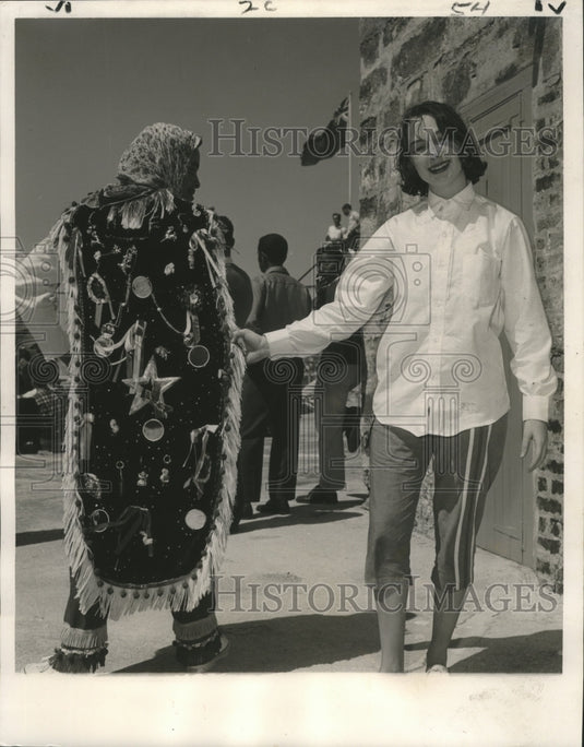 1960 Press Photo Miss Ruth Adler in Bermuda - nox01375