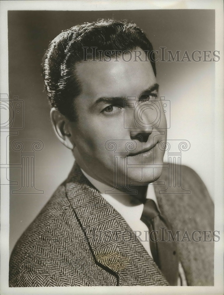 1956 Press Photo Russell Arms, one of the singing stars of Your Hit Parade