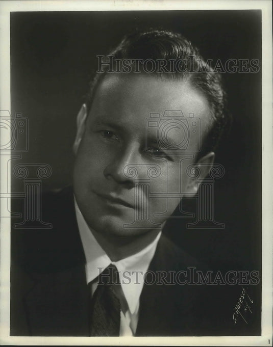 1964 Press Photo John Alexander, tenor singer, headshot - nox01550