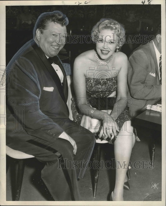 1959 Press Photo Actress Fran Allison at the Dream Room. - nox01857