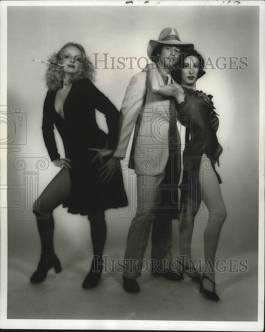 1971 Press Photo Ballet- Becky Allen & Robert Brupbacher in Frankie and Johnny.