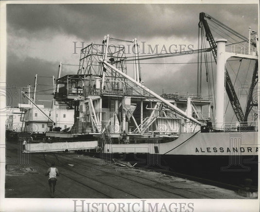 1968 Press Photo The S.S. Allessandra - nox02320
