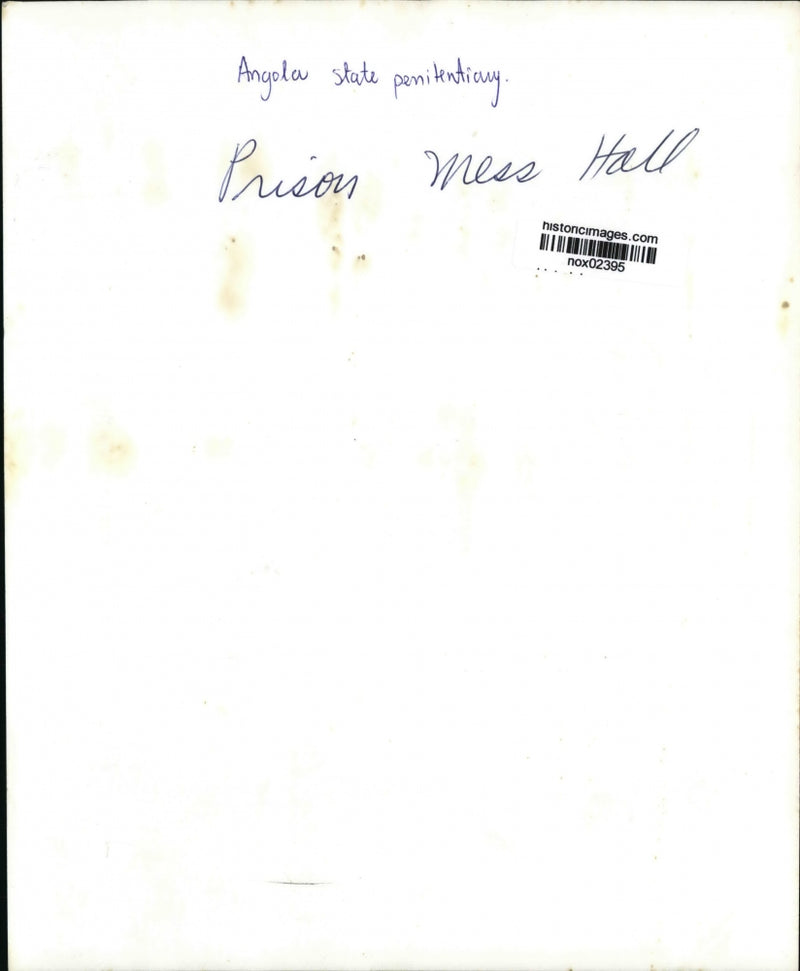Load image into Gallery viewer, Press Photo Angola State Penitentiary Prison Mess Hall - nox02395
