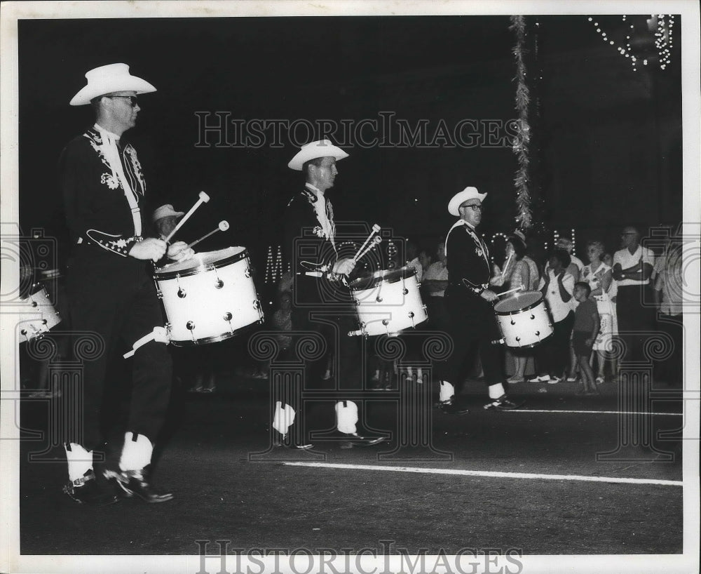 1969 Press Photo American Legion National Convention parade in New Orleans.