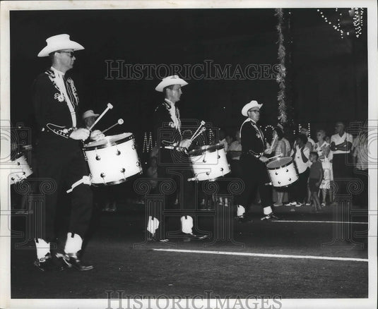 1969 Press Photo American Legion National Convention parade in New Orleans.