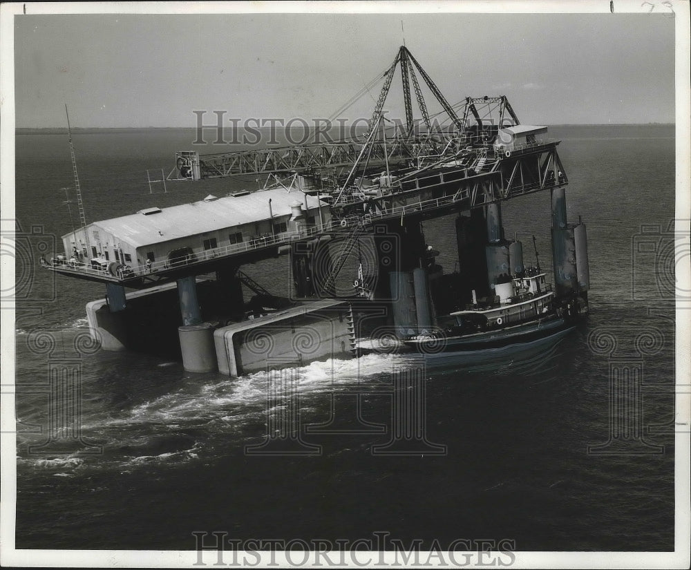 1956 Press Photo Alexander Shipyard - nox02503- Historic Images