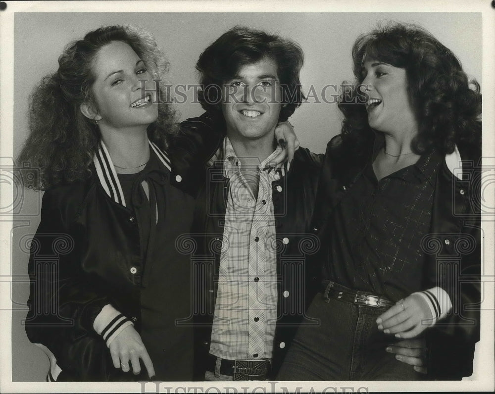 1979 Press Photo Melissa Sue Anderson & Robert Carradine in The Survival of Dana