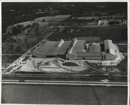 1968 Press Photo Aerial photo of new site for Dibert, Bancroft & Ross Co. plant.