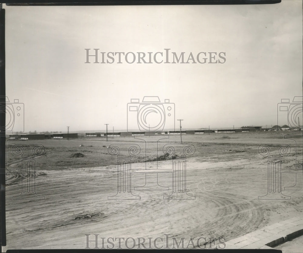 Press Photo Panoramic view of all new buildings at Angola State Penitentiary.