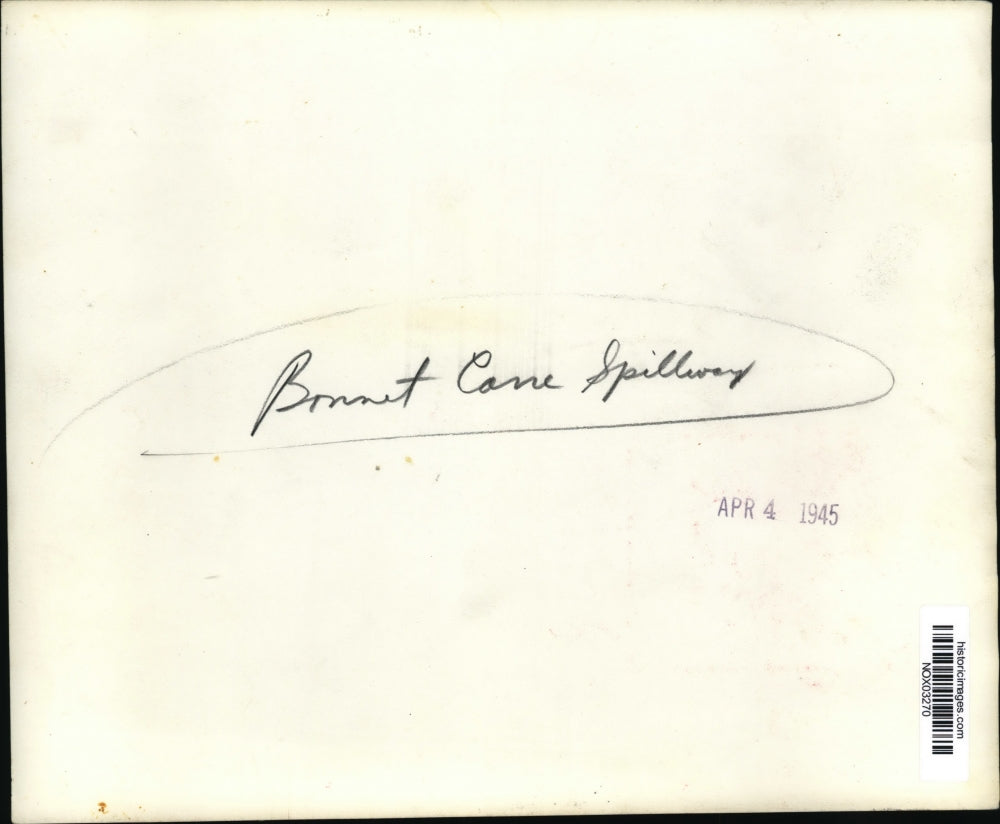 1945 Press Photo An aerial view of the Bonnet Carre Spillway in Louisiana.