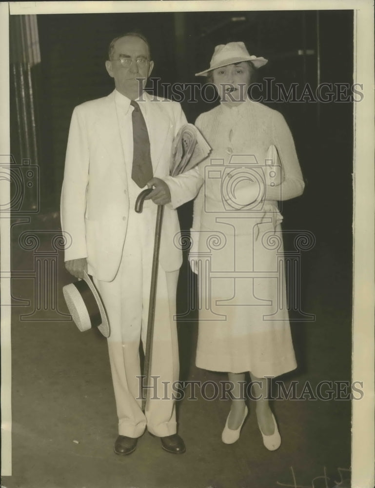 1936 Press Photo Rep. William Bankhead, named new Speaker of the house.