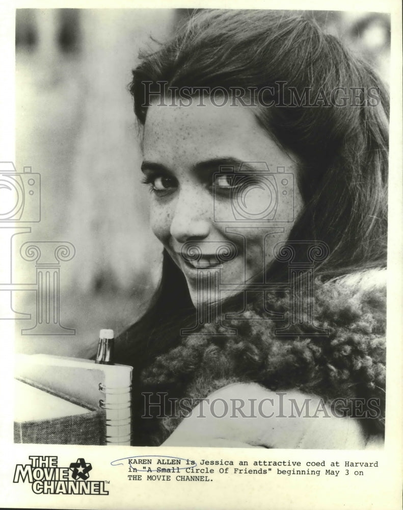 1981 Press Photo Karen Allen stars in A Small Circle of Friends. - nox03836- Historic Images