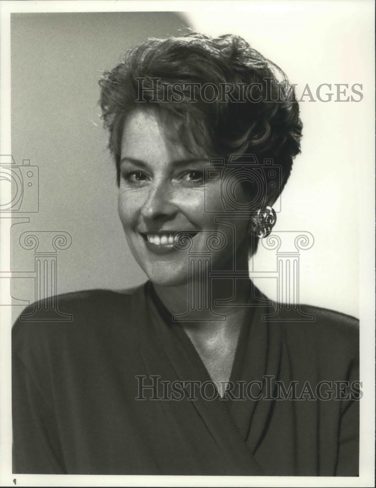 1989 Press Photo Janeal Arison hosts NBC Dayline. - nox03910