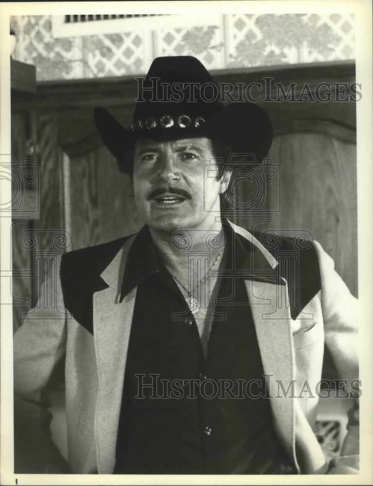 1982 Press Photo Max Baer stars in The Asphalt Cowboy, on NBC. - nox03975