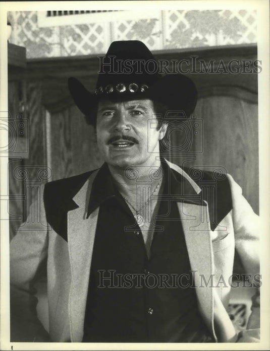 1982 Press Photo Max Baer stars in The Asphalt Cowboy, on NBC. - nox03975