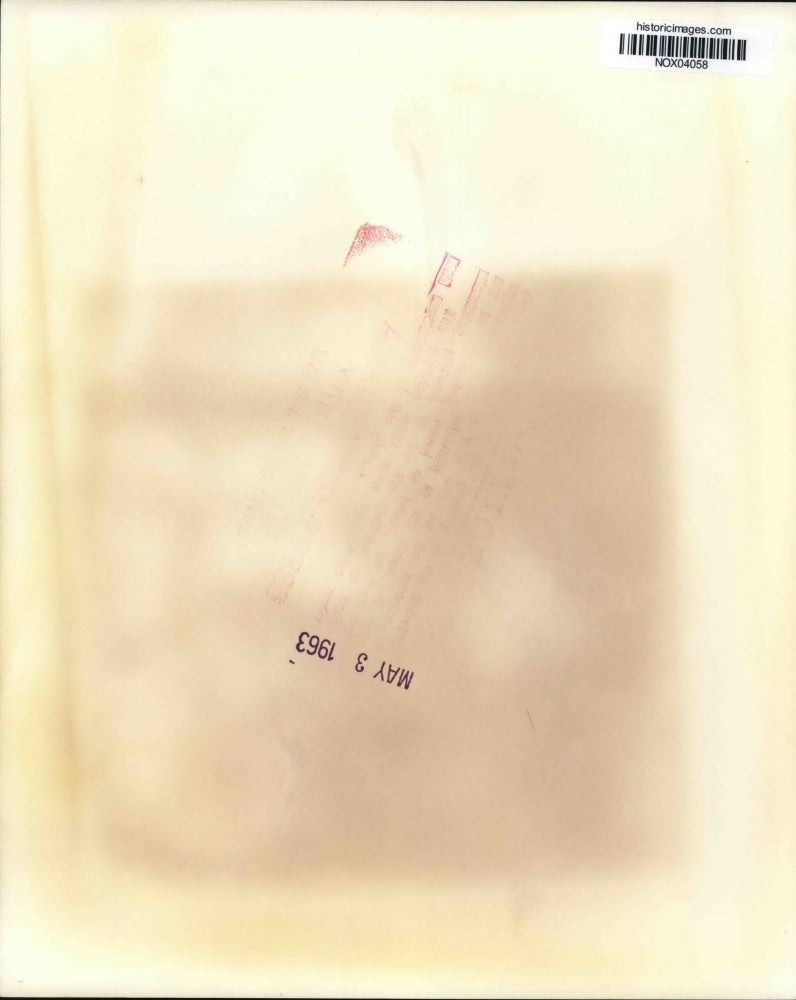 1963 Press Photo Leslie Hyam looks at Franz Hals' "The Lute Player" - nox04058