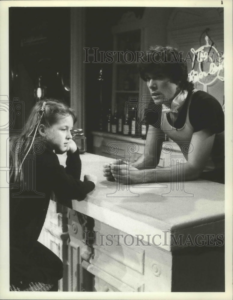1982 Press Photo Craig Augustine and Stacey Glick in Search for Tomorrow, on NBC