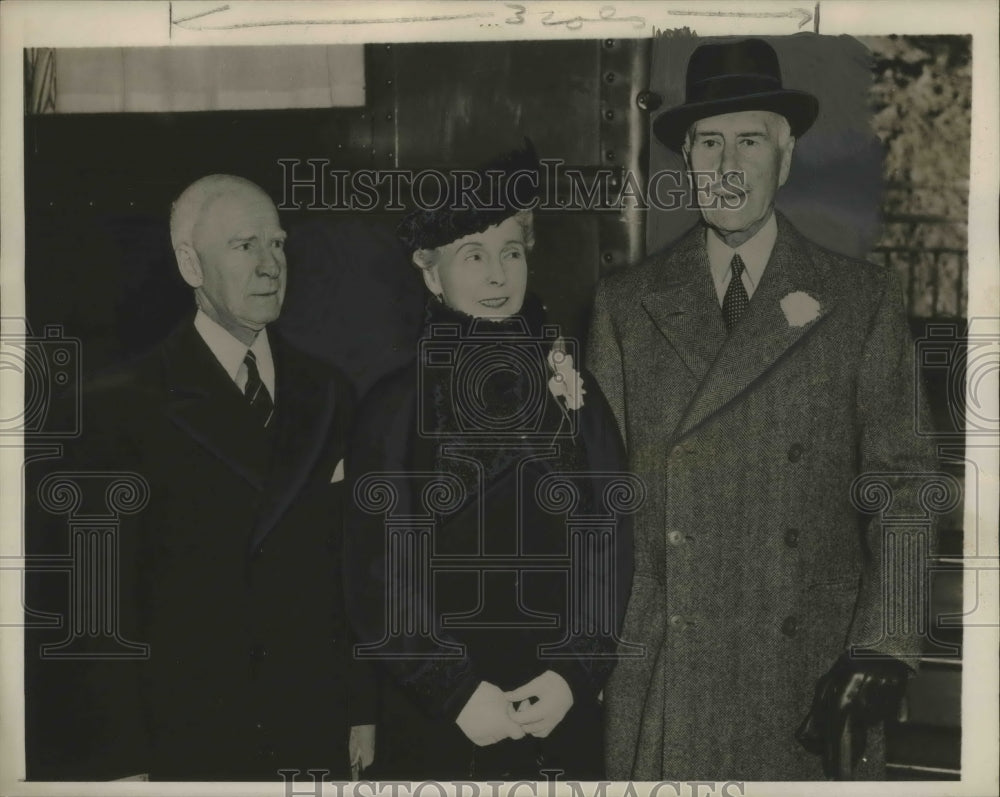 1940 Press Photo Governor General Earl of Athlone and Princess Alice in New York