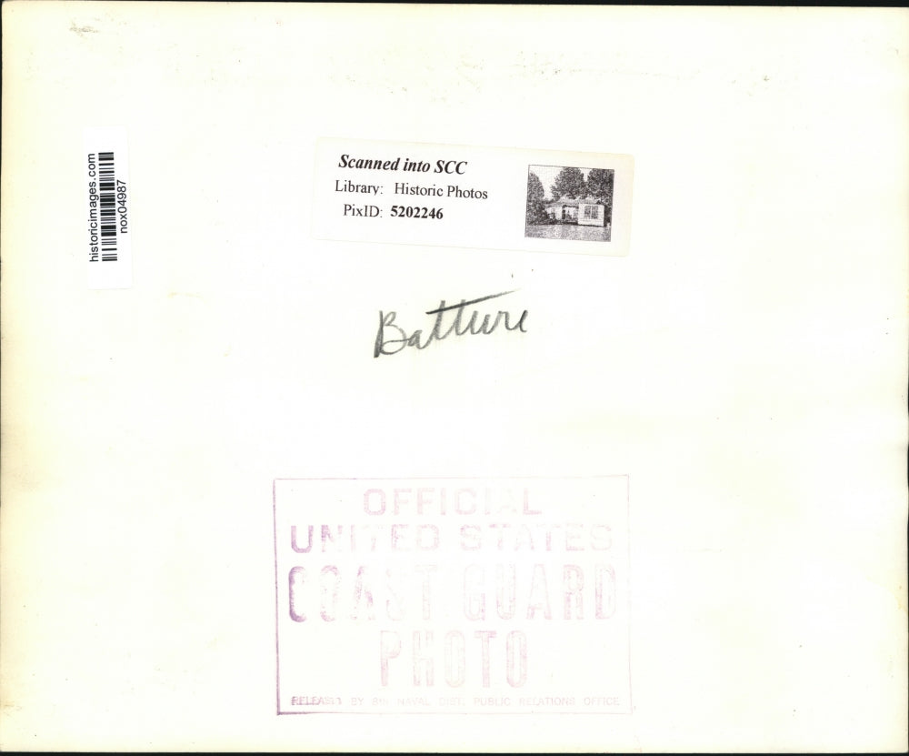 Press Photo Batture Home on Mississippi River - nox04987