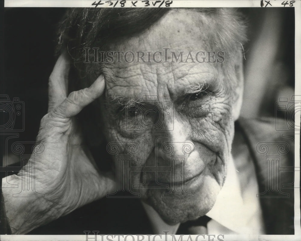 1978 Press Photo Roger Baldwin, founder of the American Civil Liberties Union