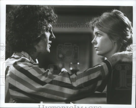 1978 Press Photo Meredith Baxter-Birney and John Rubinstein on "Family" - ABC-TV