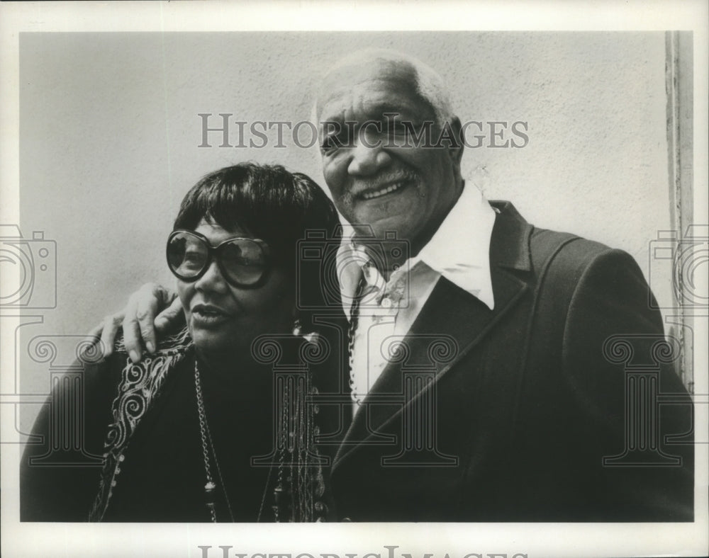 1980 Press Photo Pearl Bailey and Redd Foxx in &quot;Norman...Is that You?&quot; on ABC-TV- Historic Images