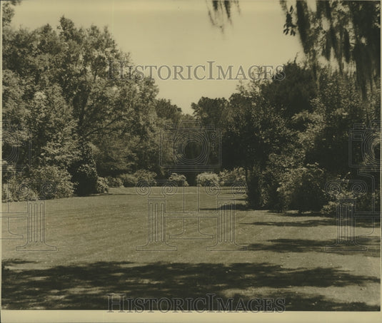 Press Photo Bellingrath Garden View in Mobile, Alabama - nox05758