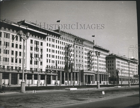 1969 Press Photo Building in Berlin, Germany - nox06790