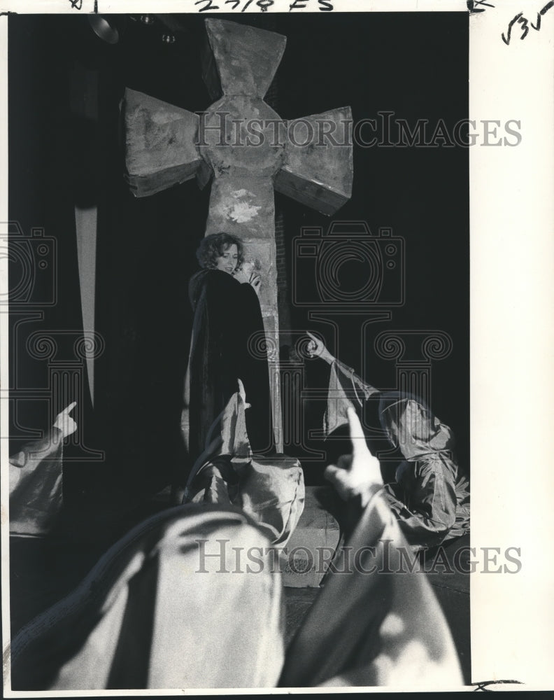 1979 Press Photo New Orleans Mezoo Mona Bond in Opera Parnell - nox07146