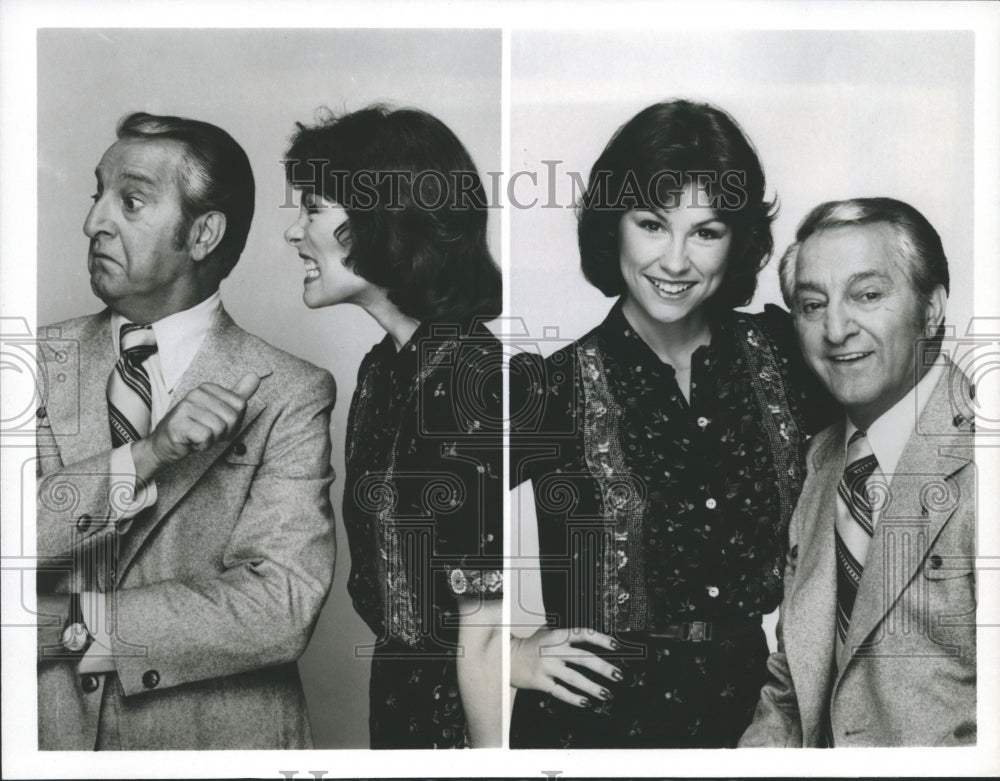 1980 Press Photo Diana Canova & Danny Thomas in I'm a Big Girl Now - nox07212