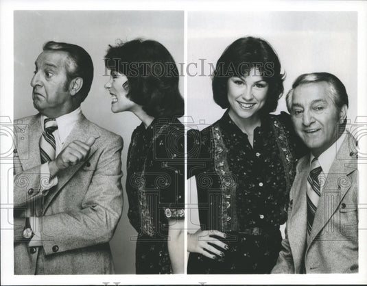 1980 Press Photo Diana Canova & Danny Thomas in I'm a Big Girl Now - nox07212