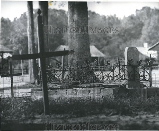 1972 Press Photo Burden Research plantation - LSU's relic of Ante-Bellum days
