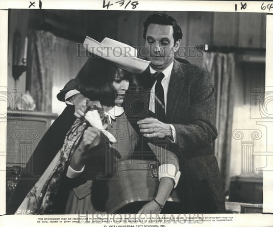 1979 Press Photo Ellen Burstyn, Alan Alda in "Same Time, Next Year" - nox07405- Historic Images