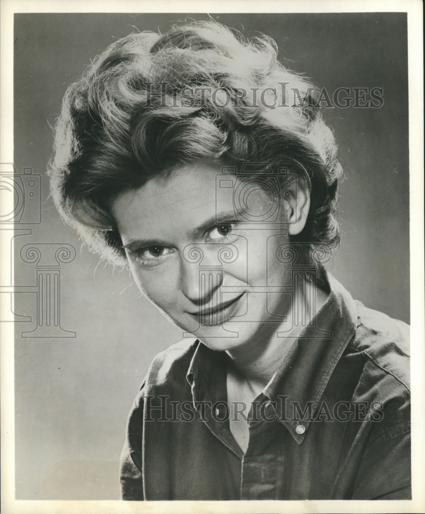 1962 Press Photo Lydia Bruce featured in "The Man Who Refused to Die" - CBS-TV