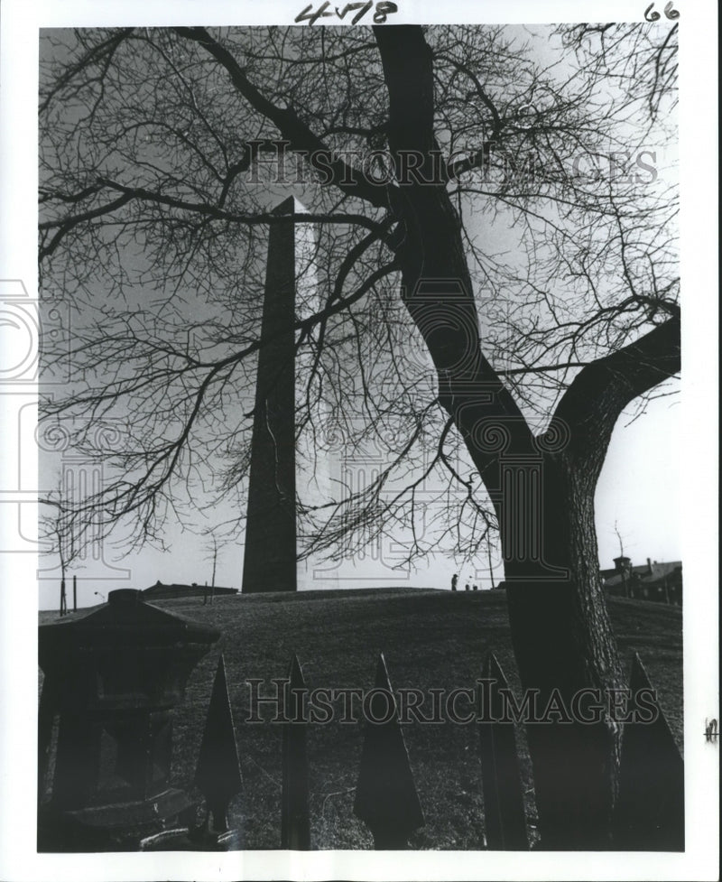 Load image into Gallery viewer, 1976 Press Photo Bunker Hill Monument at Breed's Hill in Boston, Massachusetts
