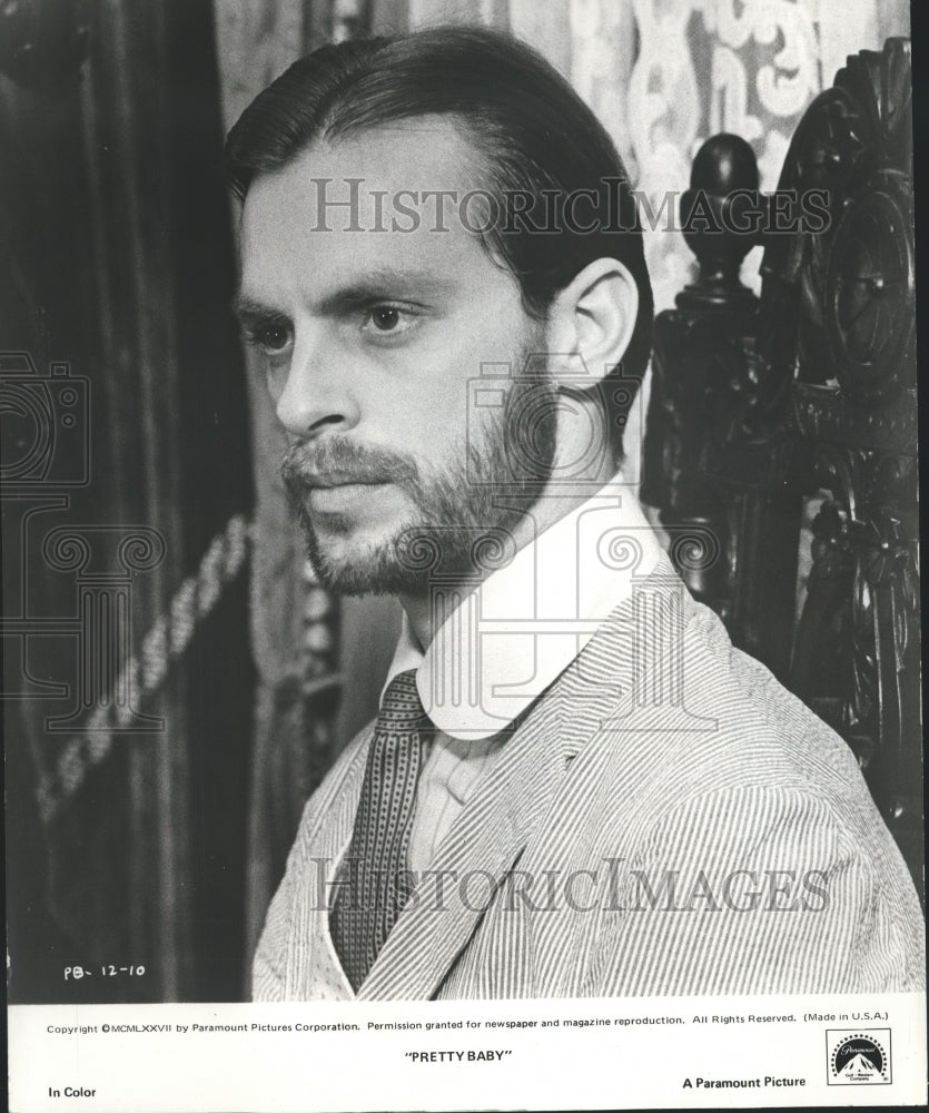 1978 Press Photo Keith Carradine as E.J. Bellocq in "Pretty Baby" - nox08002