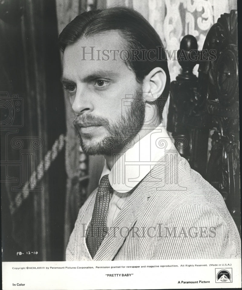 Load image into Gallery viewer, 1978 Press Photo Keith Carradine as E.J. Bellocq in "Pretty Baby" - nox08002
