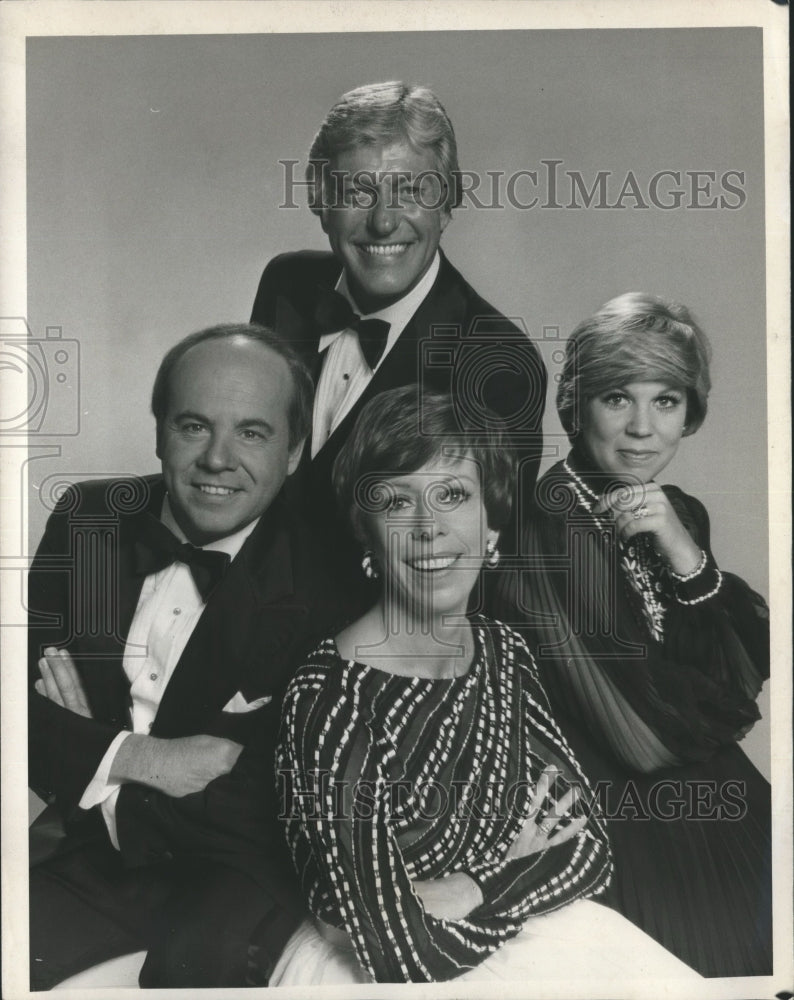 1977 Press Photo Stars of &quot;The Carol Burnett Show&quot; Before Eleventh Season