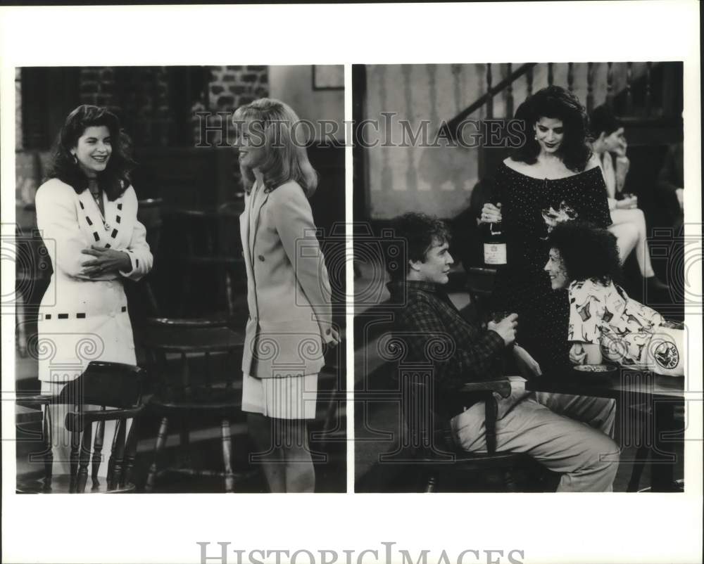 1993 Press Photo Scene from the &quot;Cheers&quot; Finale airing on NBC Television- Historic Images