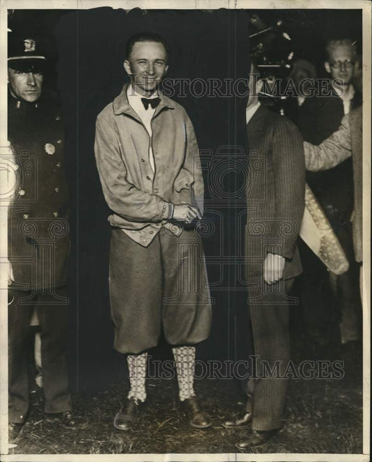 1936 Press Photo Clarence Chamberlin, noted trans-Atlantic flier - nox09300- Historic Images