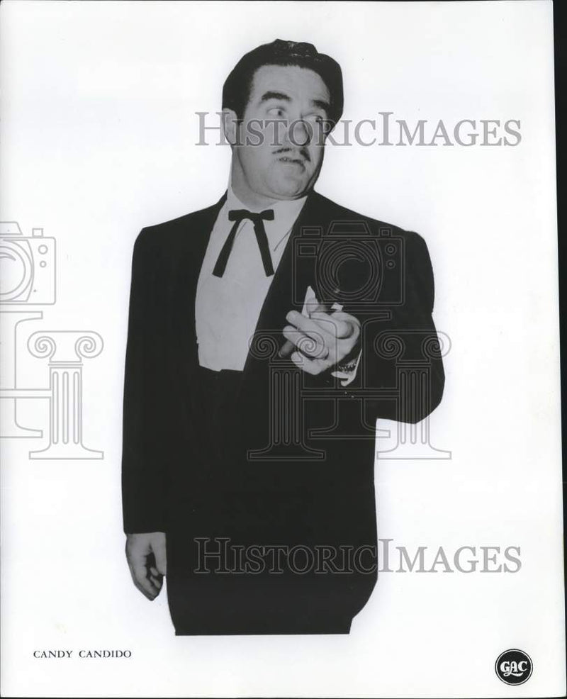 Load image into Gallery viewer, 1965 Press Photo Candy Candido, GAC Recording Artist - nox10070
