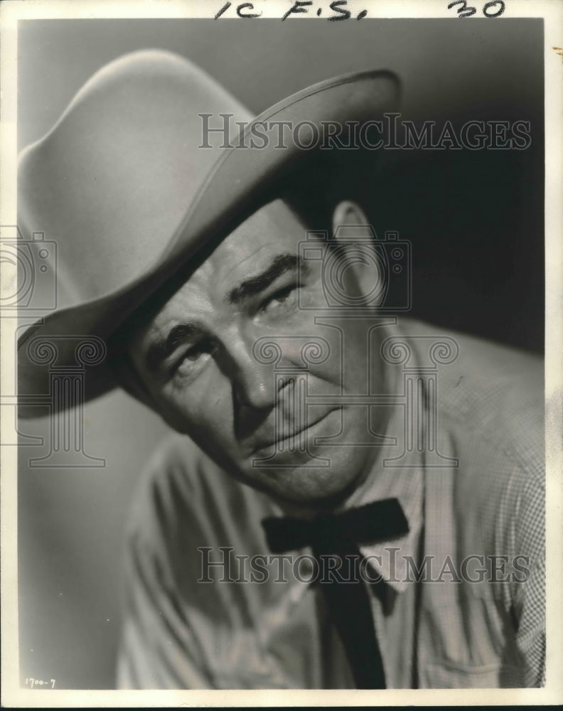 1971 Press Photo Rod Cameron, Film and Television Actor, as a Cowboy - nox10192