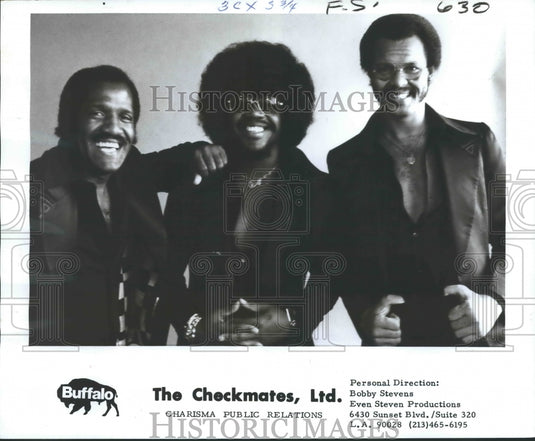 1973 Press Photo Singers - The Checkmates Ltd, a Soul Group - nox10896