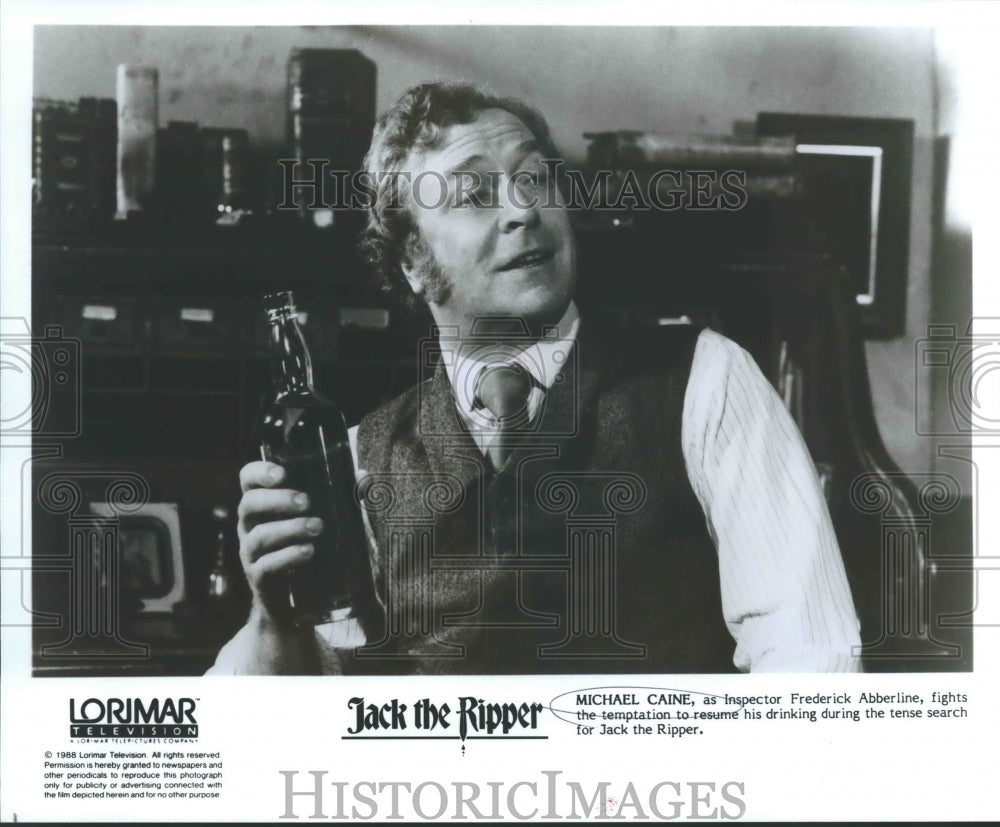 1988 Press Photo Actor Michael Caine in Scene From Jack the Ripper - nox10919- Historic Images